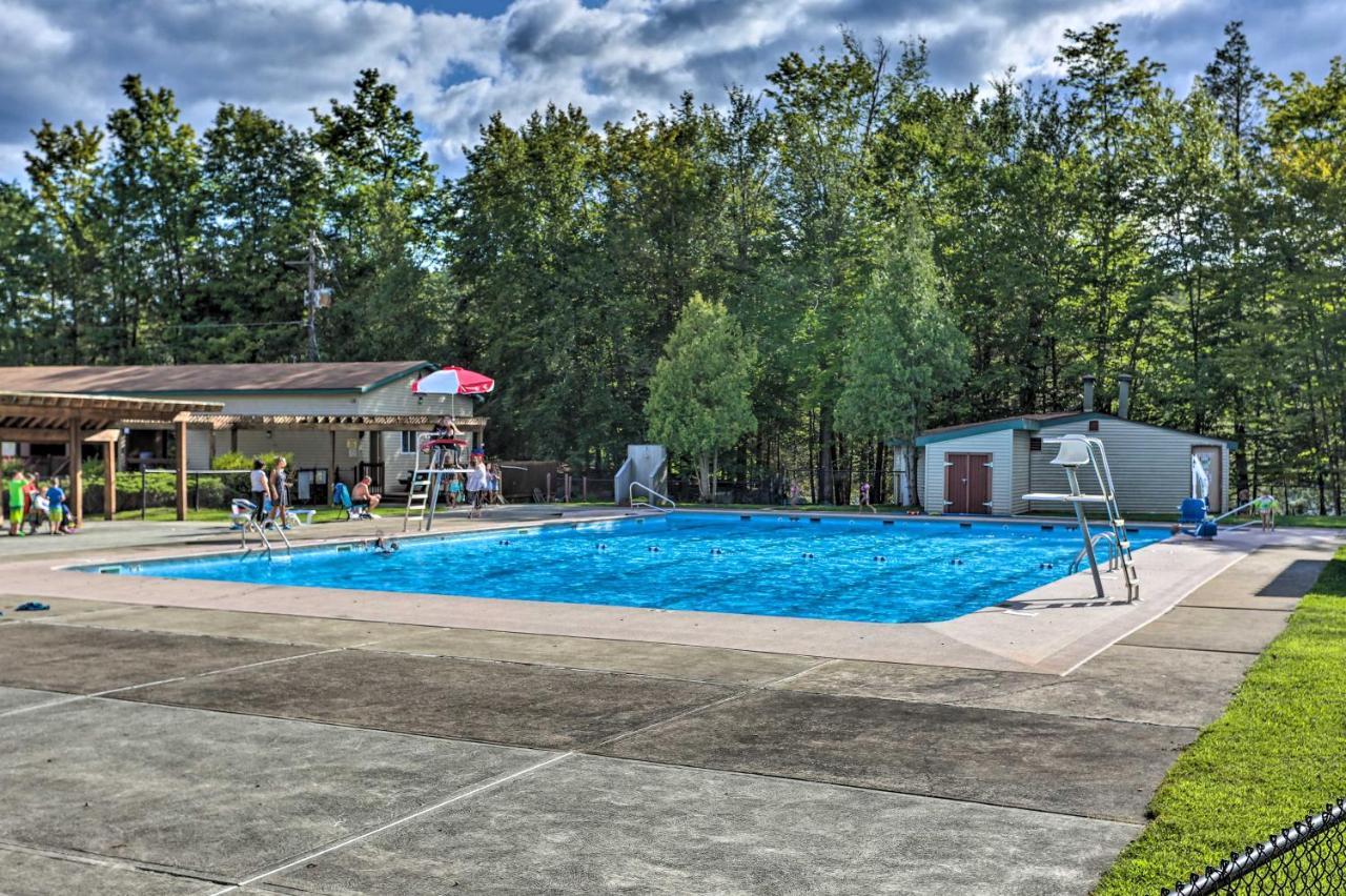 Peaceful Poconos Cabin With Lake Access And Views! Lake Ariel Экстерьер фото